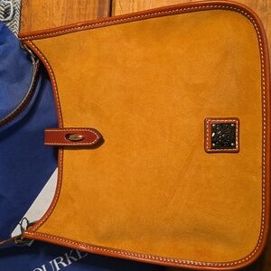 Dooney And Bourke Suede Messenger Crossbody